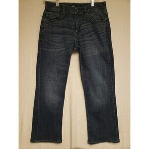 BKE Jeans Men 31x32 ( inseam is 27 not 32) Blue Bootcut Western Cowboy Work Jake